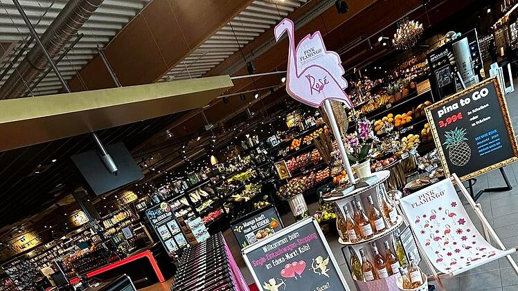 Eckental: Edeka Kolb führt Single-Einkaufswägen ein - "Auffällig rosa"