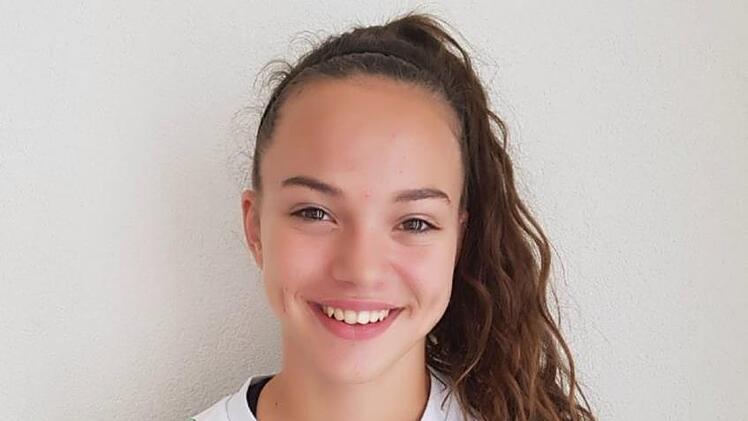 Jule Betz von den Junioren des FC 05 Schweinfurt wird U-15-Nationalspielerin.Andre Betz