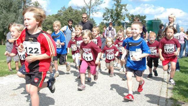 Kinder, Eltern und Großeltern können beim "Lauf der Hoffnung" als Botschafter für das Leben gemeinsam Freunde finden und für einen guten Zweck an den Start gehen. Foto: K.-H. Hofmann