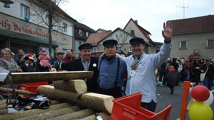 Impressionen vom Faschingsumzug in Steinwiesen. Foto: Susanne Deuerling