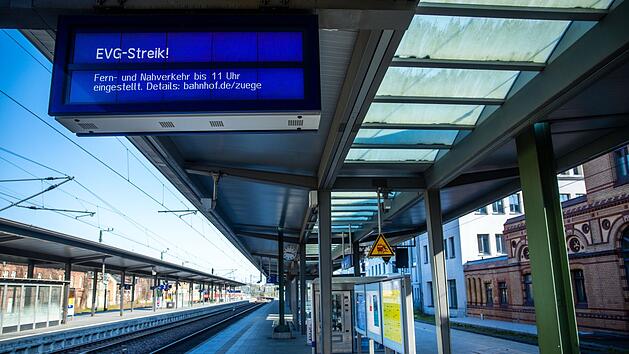 Bald steht der nächste große Warnstreik bei der Bahn an.