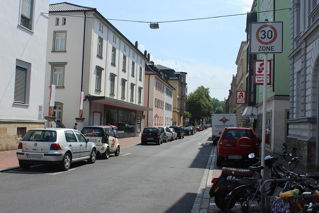 11.06.2014 Bamberg - Franz-Ludwig-Stra&szlig;e