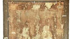 Bei der Provenienzrecherche spielen die Rückseiten der Bilder eine wichtige Rolle.