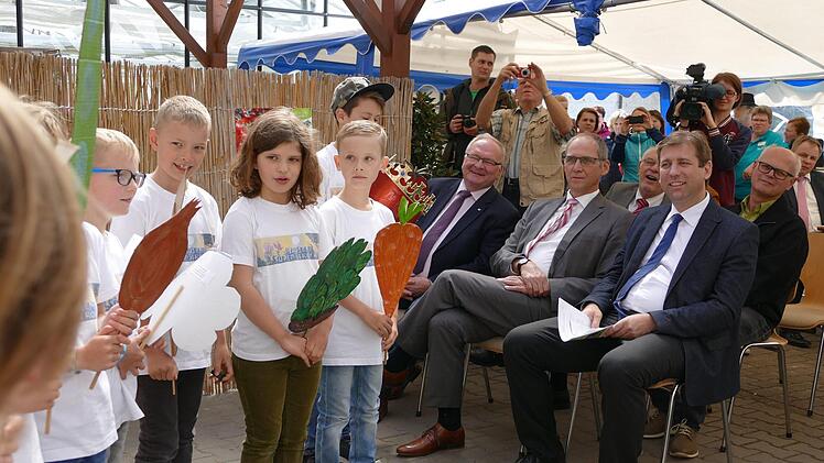 Die Kindergruppe "Superstrolche" Foto: Sonja Schr&uuml;fer