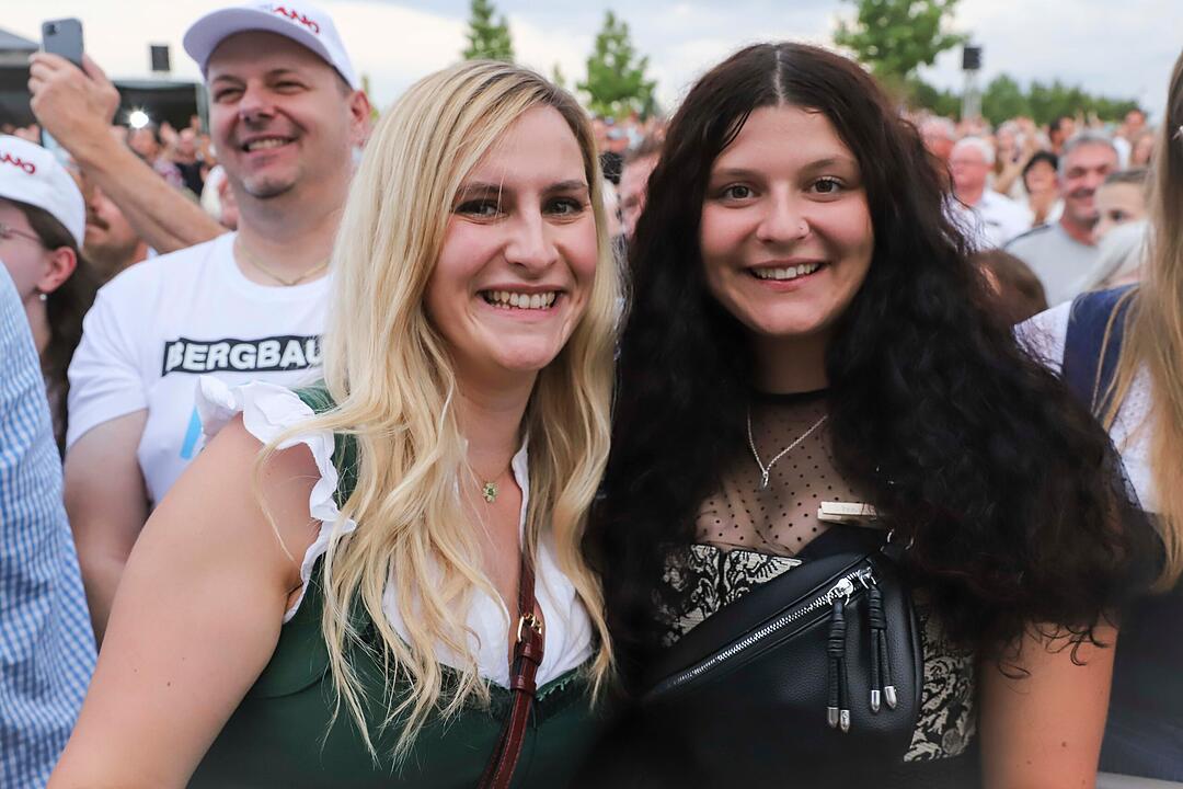 &Ouml;sterreichs Superstar sorgte f&uuml;r erstklassige Stimmung.