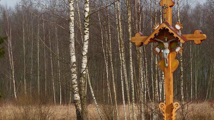 Wegekreuz - gesehen in Litauen.