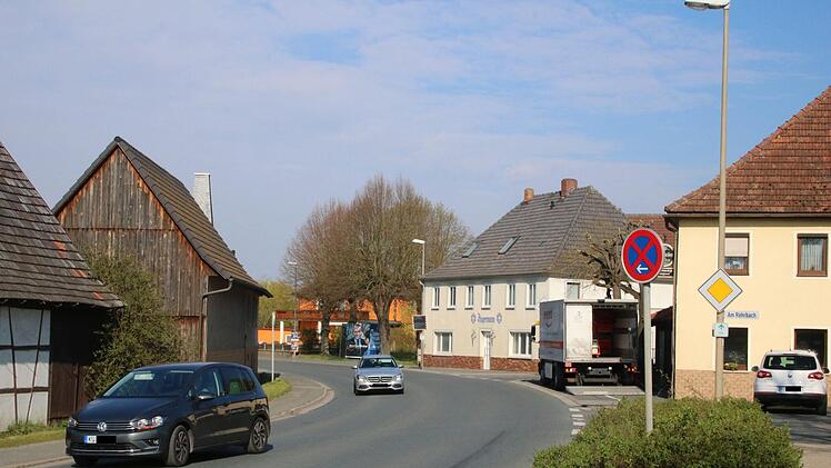 Die Ortsdurchfahrt Rothwind. Foto: Jürgen Gärtner