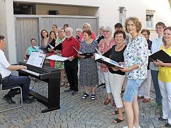 Die Singgemeinschaft Pretzfeld  Foto: Carmen Schwind
