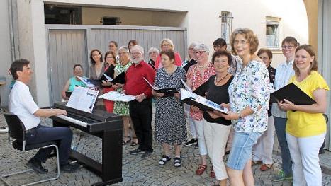 Die Singgemeinschaft Pretzfeld  Foto: Carmen Schwind