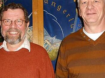 Der neue Chorleiter Karl Herzog