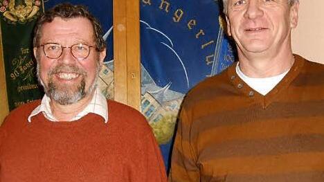 Der neue Chorleiter Karl Herzog