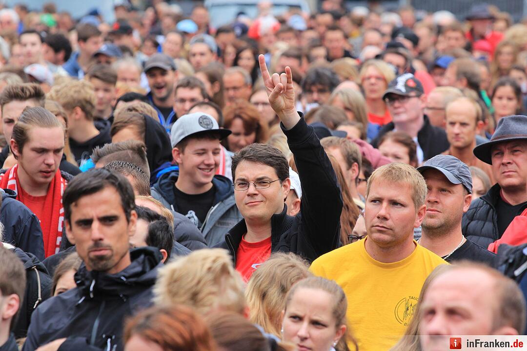 Public Viewing am Maxplatz Teil 1