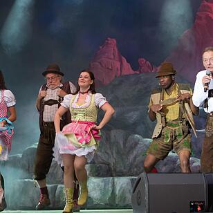 Schloss Eyrichshof; der Watzmann ruft; Foto: Barbara Herbst