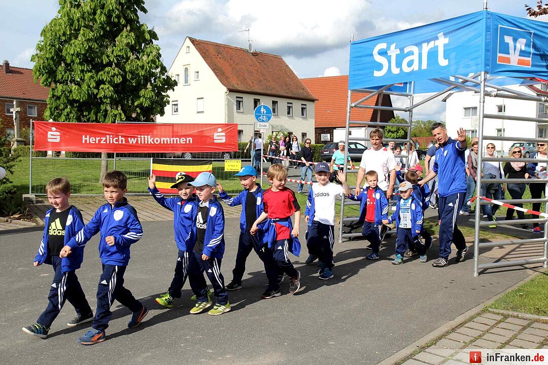 Benefizlauf "Lauf für Uganda" in Hannberg