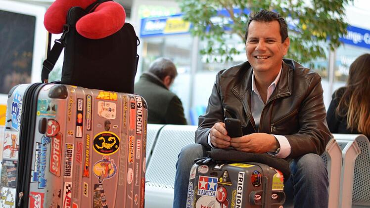 Marcello Leal aus Miami freut sich auf die Messe. Foto: Nikolas Pelke