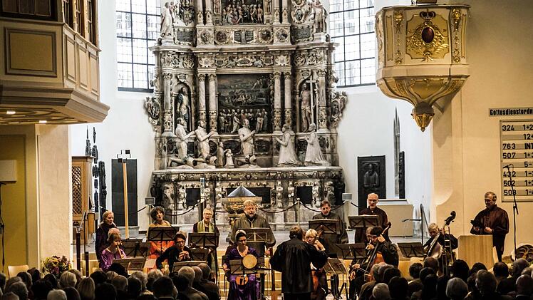 Der Melchior-Franck-Kreis gestaltete in der Morizkirche ein Konzert zum Reformations-Jubiläum.Jochen Berger