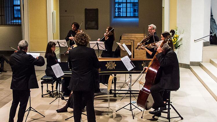 Das Main-Barockorchester Frankfurt gastierte mit Werken von Antonio Vivaldi in der Coburger Morizkirche.Foto: Jochen Berger