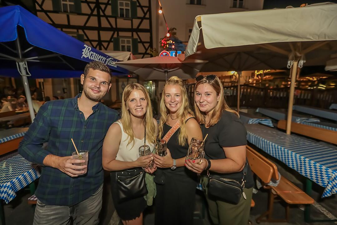 Endlich wieder Partystimmung im Sandgebiet