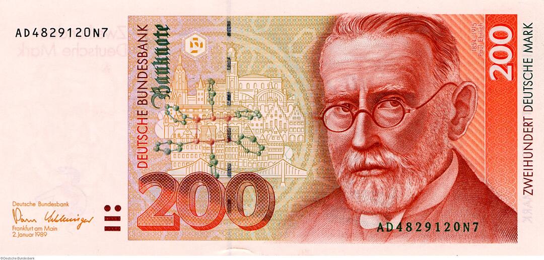 Deutsche Mark - Banknoten ab 1990