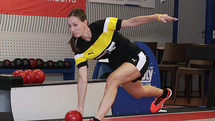 Ines Maricic war mit 641 Holz zweitbeste Bambergerin im Heimspiel gegen Erlangen-Bruck. Foto: sportpress