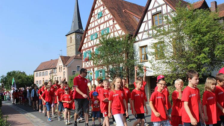 Auch die Sportjugend gratulierte dem Verein.