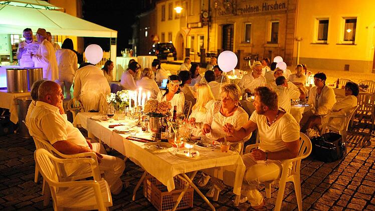 Je später der Abend, desto romantischer wurde die Stimmung Foto: Werbeagentur Schöffel