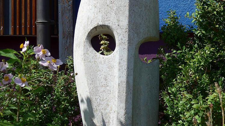 Der Ausstellungsbeitrag von Rudolf Schneidmadel Foto: Günther Geiling