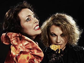Marianne Blum und Marina Gaida kommen mit ihrem neuen Programm nach Motten. Foto: André Druschel