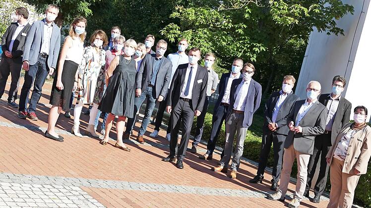Vertreter der im Ausbildungsverbund zusammengeschlossenen Träger Foto: Marion Krüger-Hundrup