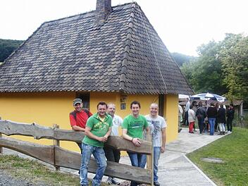 Die Initiatoren der Umbaumaßnahme: Thomas Reith, Peter Holzinger, Frank Schulz, Marco Hofmann und Jürgen Übel Foto: Thomas Reuter