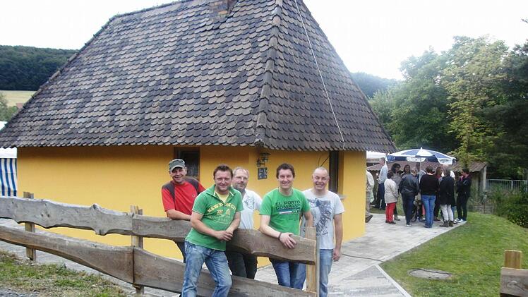 Die Initiatoren der Umbaumaßnahme: Thomas Reith, Peter Holzinger, Frank Schulz, Marco Hofmann und Jürgen Übel Foto: Thomas Reuter