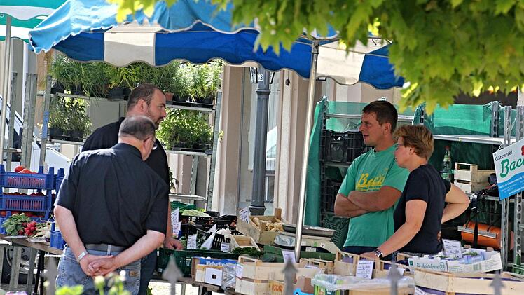 Der Eberner Bauernmarkt durfte nicht fehlen. Foto: Helmut Will