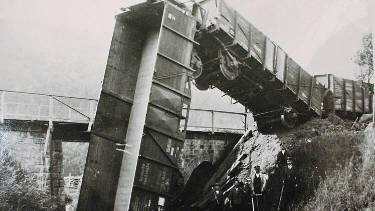 Rangierunfall im Ladegleis bei Rupboden am 3 Juni 1927. Foto: Sammlung Jürgen Lieb