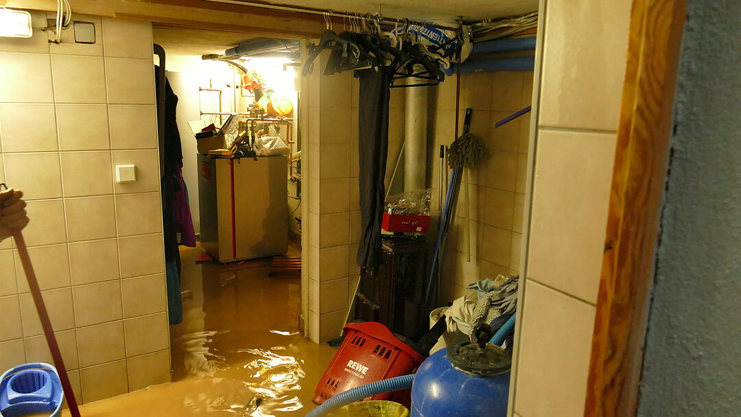 Kräftige Unwetter halten Mittelfranken im Atem
