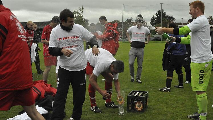 Meister-Impressionen mit dem TSV Oberthulba.