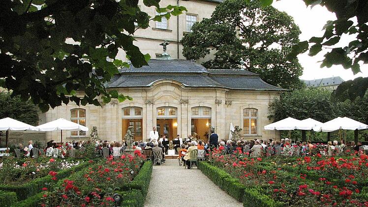 Die Schlösserverwaltung hat die Weichen gestellt, so dass die Serenaden im Rosengarten der Neuen Residenz wieder am angestammten Ort stattfinden können. Foto: Privat