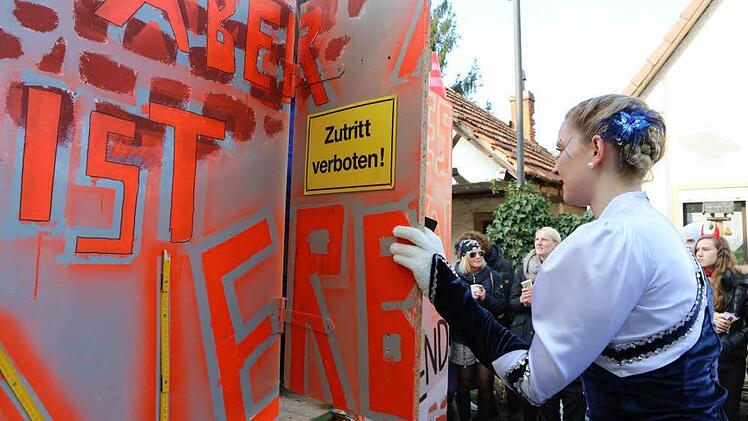 Wagen der Pfarr-Jugend von ReckendorfFoto: Barbara Herbst