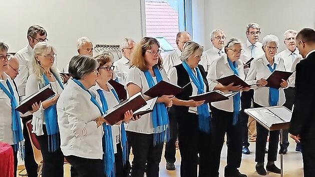 Immer ein passendes Lied auf den Lippen: Der Gesangverein Liederkranz Premich