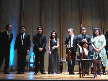 Eine ganz neue Erfahrung war das Konzert "The Chamber Society Music of Lincoln Center New York" für Franz-Peter Potratzki.  Foto: Ahnert