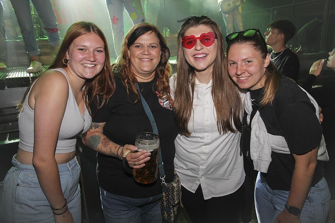 Am Samstag sorgten die Midnight Ladies für Stimmung!