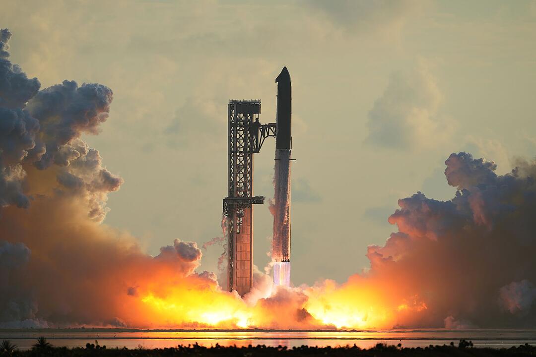 Start Raketensystem &laquo;Starship&raquo; von SpaceX