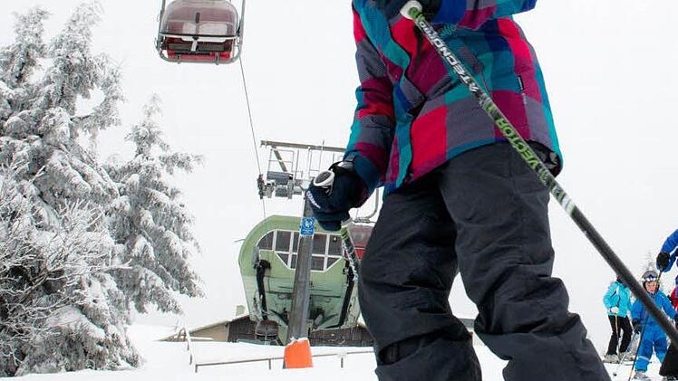 Auch alpin geht es rund um den Ochsenkopf hoch her.  Foto: Tourismuszentrale Fichtelgebirge Andreas Hub