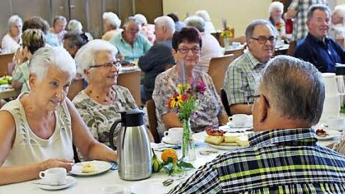 Die Senioren in Dormitz freuten sich auf den Vortrag. Foto: Carmen Schwind