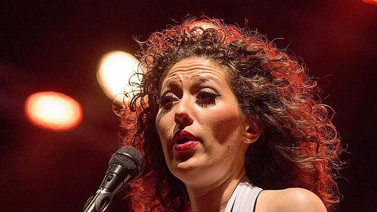 Impressionen vom Klassik-Open-Air im Coburger Rosengarten: Ana Cvetkovic-StojnicFoto: Albert Höchstädter