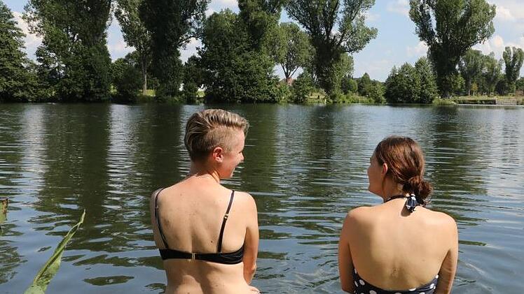 Regina Flad und Anna Zimmer an der Buger Spitze.  Barbara Herbst