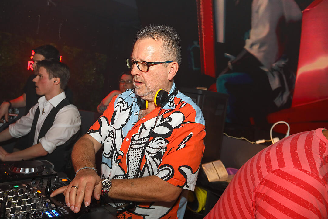 Mit DJ Andy, DJ Matze, DJ Dieter M Geis, DJ Franky