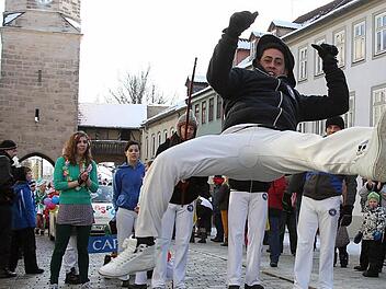 Die Capoeira-Abteilung der Coburger TurnerschaftFotos: Albert Höchstädter