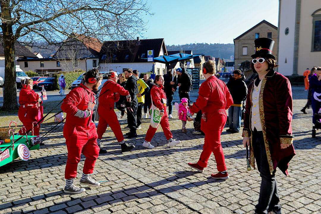 Fasching in Sand am Main!