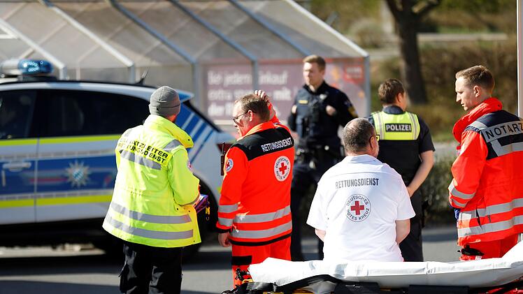 Herzogenaurach: USK-Einsatz in Supermarkt - Mann mit Messer
