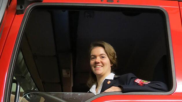 Laura Ferdin ist seit einem Jahr Jugendwartin der Freiwilligen Feuerwehr Euerdorf. Sie leistet dort hervorragende und engagierte Nachwuchsarbeit. Foto: Doris Bauer